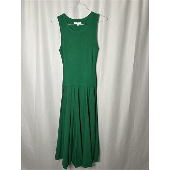 PLAN C x RTR Knit Fit And Flare Midi Dress - Picture 3 of 5